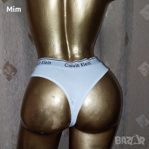 Calvin Klein M Бяла полупрашка с лого, снимка 2 - Бельо - 43405691