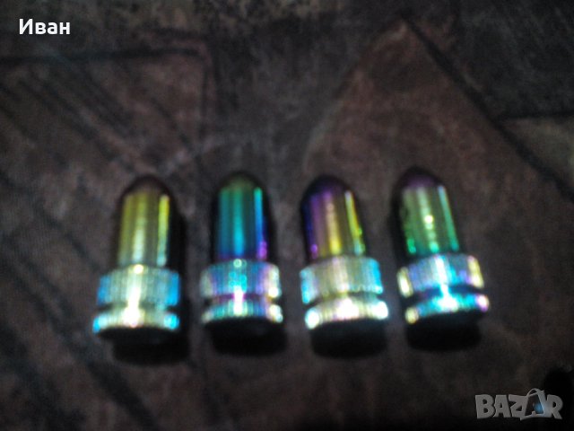 *ТОП* Капачки за вентили винтили тип патрони за автомобил , мотопед , мотор , колело и т.н., снимка 11 - Части - 27216088