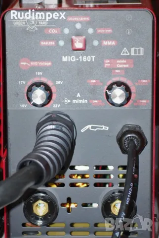 Телоподаващо устройство и инверторен електрожен с функция Аргон, 160А,  3 в 1 MIG/MMA/LIFT TIG, снимка 6 - Други машини и части - 43103144