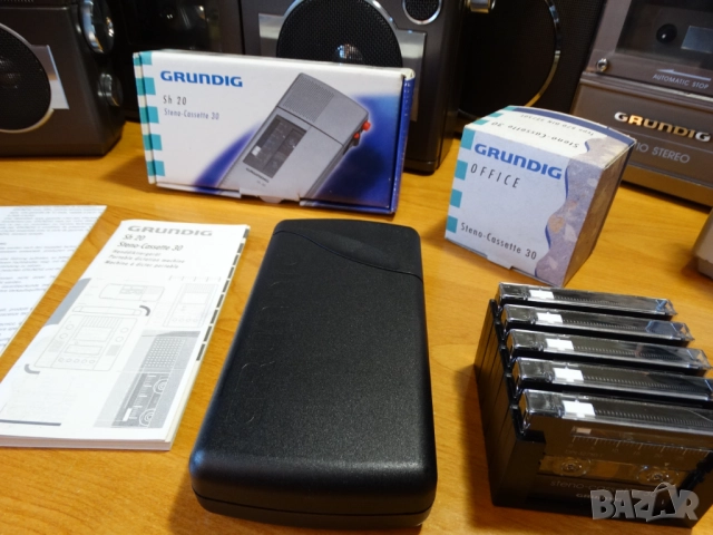GRUNDIG Stenorette Sh20 ..., снимка 4 - Радиокасетофони, транзистори - 52177357