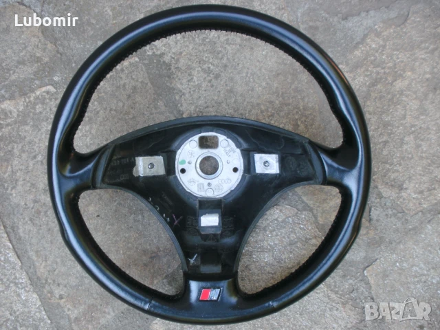 Трилъчев волан Audi A4,A6,A3,TT - S Line - кожен !