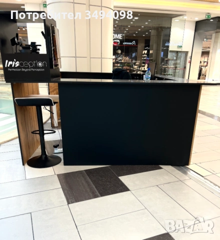 Търговски щанд / павилин /киоск 3x2 Модерен MDF + LED, снимка 2 - Стелажи и щандове - 53566351