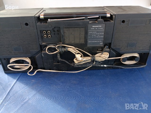 SANYO C12 MK Радиокасетофон, снимка 7 - Радиокасетофони, транзистори - 44024610