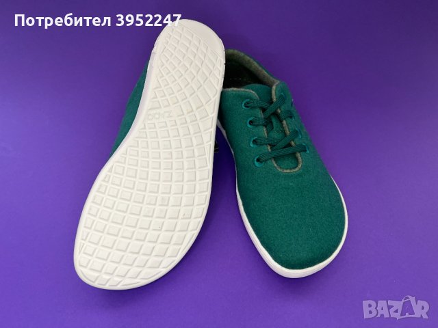 Боси обувки ZAQQ LIQE Green мерино вълна, размер 40 ПРОМО, снимка 4 - Дамски ежедневни обувки - 43833138