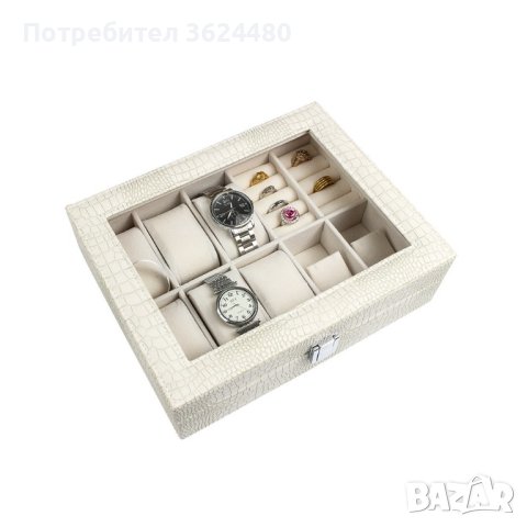 Кутия за часовници - елегантен и стилен подарък за вашите аксесоари, снимка 7 - Други - 40040416