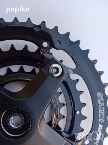 Продавам колела внос от Германия алуминиеви  курбели SR SUNTOUR SUPER POWER FLOW, снимка 4 - Велосипеди - 28476739