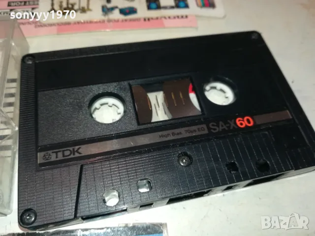 TDK SA-X60 TAPE MADE IN JAPAN 1912241755, снимка 9 - Аудио касети - 48407325