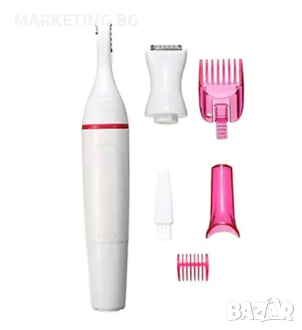 Дамски тример S W e e t 5+1 TV475-C (реплика на V e e t), снимка 4 - Тримери - 50408746