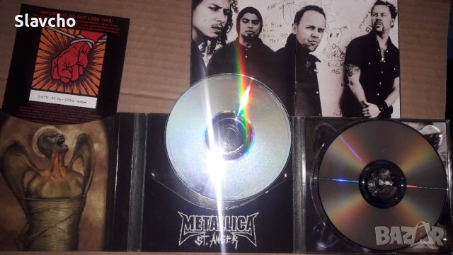 Компакт диск на - Metallica - St. Anger 2003, снимка 5 - CD дискове - 43094318