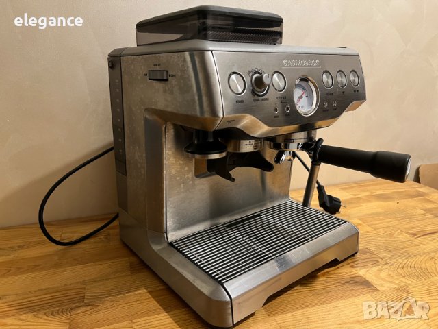 Еспресо машина Gastroback с вградена мелачка, снимка 3 - Кафемашини - 43662281