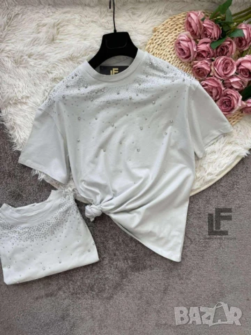 Тениска LFS Diamonds  , снимка 3 - Тениски - 50579293