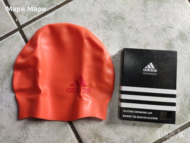 adidas шапки за плуване от силикон, снимка 2 - Други - 16478213