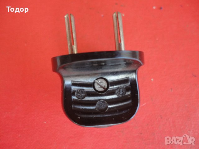 Старинен немски бакелитов щепсел 7, снимка 2 - Колекции - 43533965