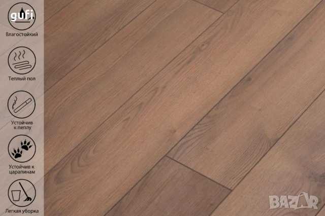 Ламинат Дъб Лате 709LF, снимка 4 - Ламиниран паркет и подложки - 50635059