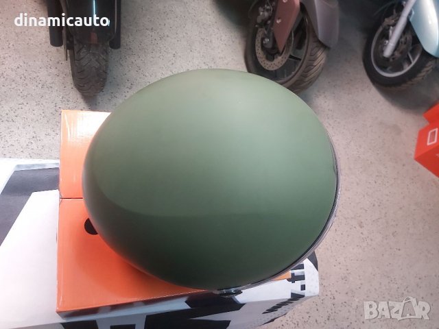 Нова Италианска Каска ORIGINE зелена- размер M, снимка 3 - Аксесоари и консумативи - 39492743