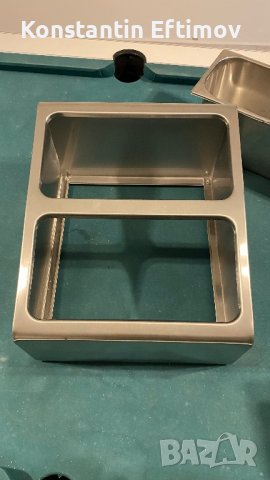 Гастрономи и стойка инокс мат, снимка 10 - Прибори за хранене, готвене и сервиране - 43360338
