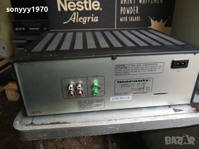 MARANTZ SD363 MADE IN JAPAN-ВЧЕРА ВНОС ОТ SWISS 0711251606LCHERY2, снимка 13 - Декове - 52333705