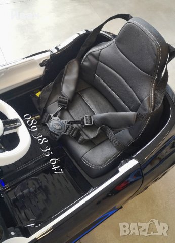 ТОП ЦЕНА!НОВО!Акумулаторен джип Mercedes EQA с 12V батерия,EVA гуми,кожена седалка, снимка 11 - Детски велосипеди, триколки и коли - 39598432