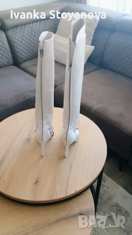 Продавам дамски ботуши бели, снимка 8 - Дамски ботуши - 43975357