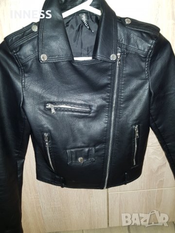 Кожено яке, снимка 13 - Якета - 28916561