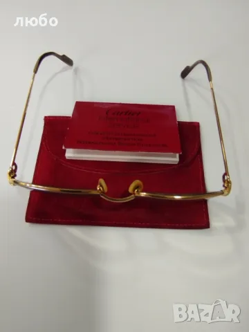 Очила CARTIER 1986 20 микрона Златно Покритие-ОРИГИНАЛНИ, снимка 1