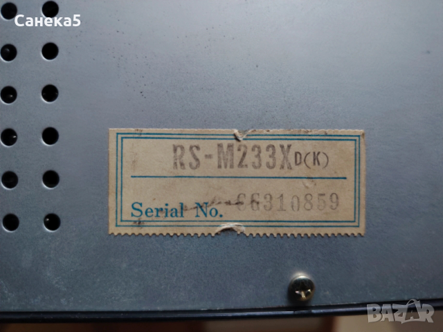 TECHNICS RS-M 233X, снимка 8 - Декове - 46629723