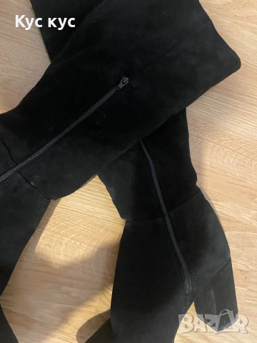Топли ботуши от естествен велур, снимка 8 - Дамски ботуши - 52584413