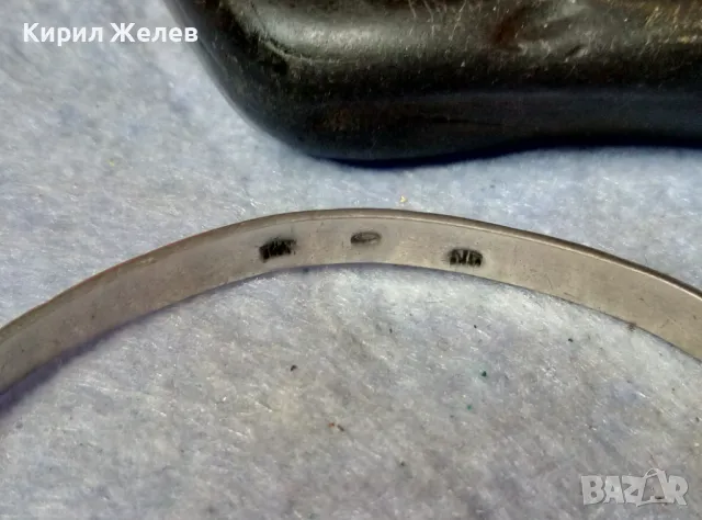 АВТОРСКА ИЗИСКАНА СТИЛНО РЕТРО АРТ ОРНАМЕНТИРАНА СРЕБЪРНА ГРИВНА СРЕБРО 925 с 3 МАРКИРОВКИ 48952, снимка 12 - Антикварни и старинни предмети - 48493388
