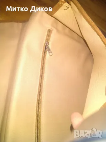 Маркова чанта промазан плат шарена унисекс 40х33см нова , снимка 8 - Чанти - 49599687