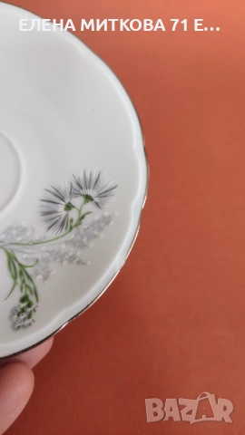 *Limoges*Франция сервиз за чай/дълго кафе от фин порцелан, снимка 16 - Сервизи - 53156015