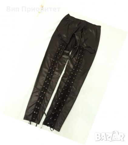 Клин SARESIA (R) кожен, дълъг , изчистена предна част, а задната част по цялата дължина е с плътни л, снимка 4 - Клинове - 37450835