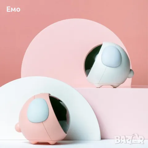 Емоджи часовник-аларма с голям цифров дисплей, снимка 10 - Друга електроника - 48410424