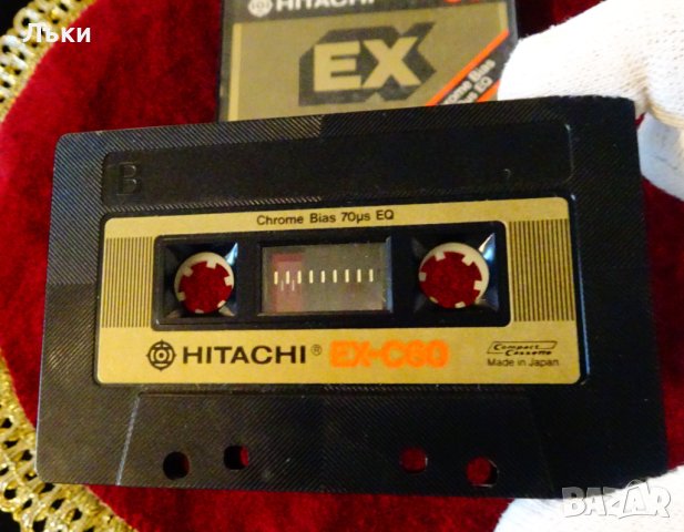 Hitachi EX-C60 аудиокасета с рок балади. , снимка 2 - Аудио касети - 43037345