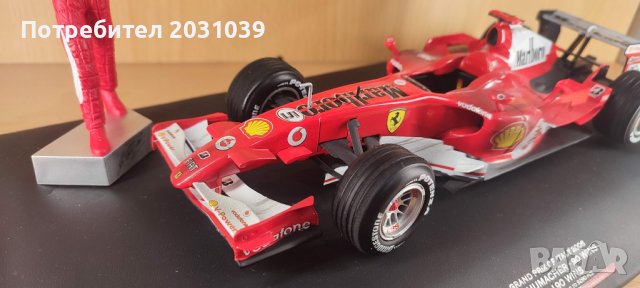 Formula 1 Колекция - 2006 Ferrari 248 M. Schumacher 90 победи, снимка 3 - Колекции - 36835783
