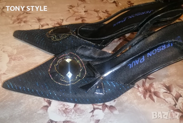 JERSON PAUL Оригинални Дамски Обувки 39, снимка 11 - Дамски елегантни обувки - 51488497