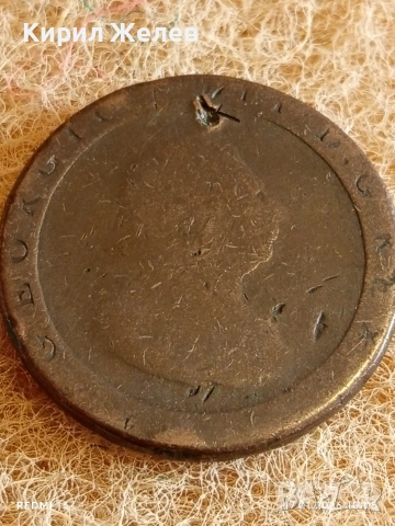 СТАРА монета пени Великобритания рядка за КОЛЕКЦИЯ ДЕКОРАЦИЯ 53131, снимка 10 - Нумизматика и бонистика - 53128997