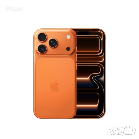 512!ЛИЗИНГ*111лв/м iPhone 17 Pro*Orange*айфон 17 про, снимка 4 - Apple iPhone - 52008435