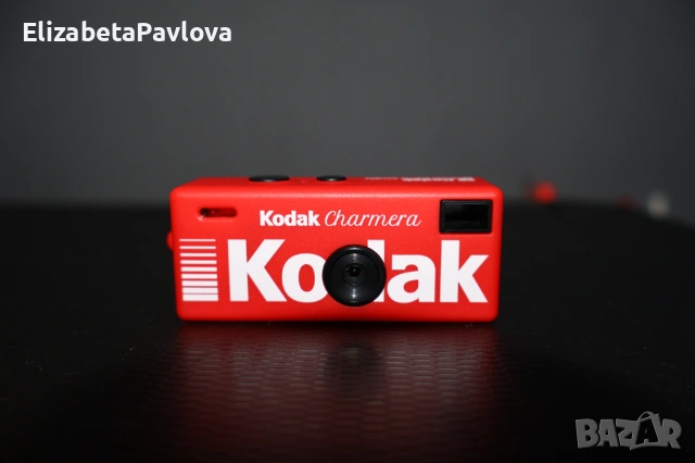 Камера Kodak Charmera - ЧЕРВЕН цвят, снимка 8 - Фотоапарати - 53229441