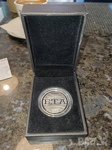 Продавам Плакет 125 години БТА, снимка 3 - Нумизматика и бонистика - 53336203