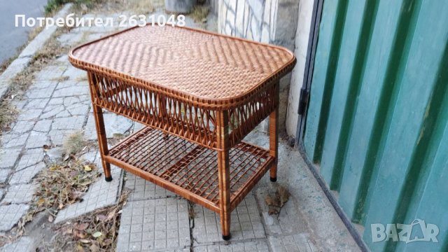 плетена ратанова маса, снимка 15 - Други стоки за дома - 43018997