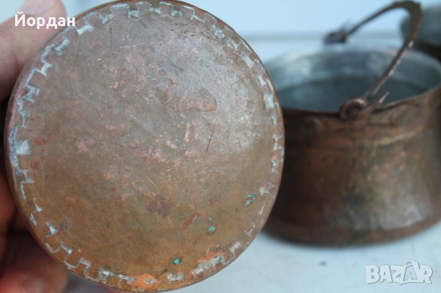 7 броя медни котлета, снимка 4 - Антикварни и старинни предмети - 38002391