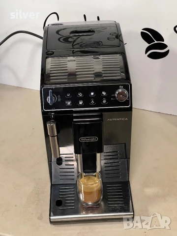 Кафемашина кафе автомат delonghı AUTENTICA с гаранция, снимка 7 - Кафемашини - 50502764