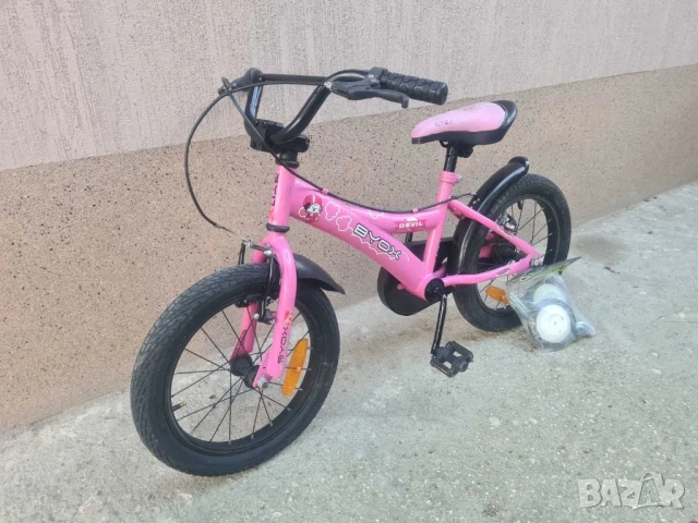 Детски велосипед 16 цола , снимка 4 - Велосипеди - 50566279