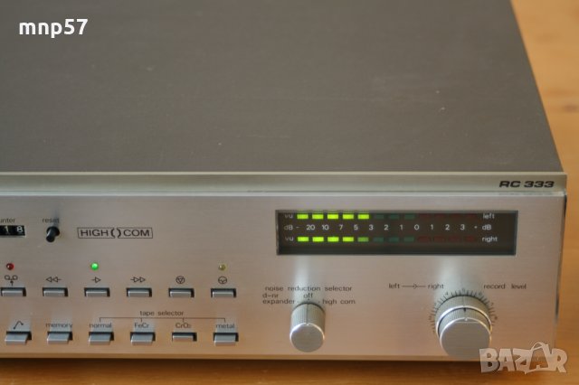Касетен дек Siemens RC 333, снимка 2 - Декове - 35588493