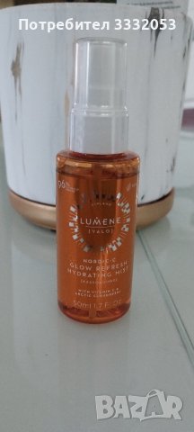 Eнергизиращ спрей Vit.C  за тонизиране и блясък Lumene NORDIC C Valo Glow Refresh Hydrating Mist, снимка 1 - Козметика за лице - 43107860