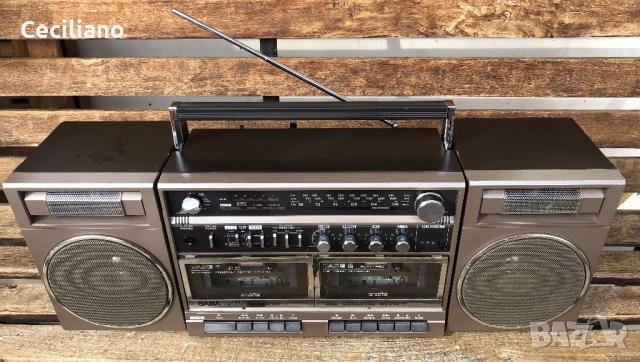 Радиокасетофон SABA RCP 570, снимка 7 - Радиокасетофони, транзистори - 53413639