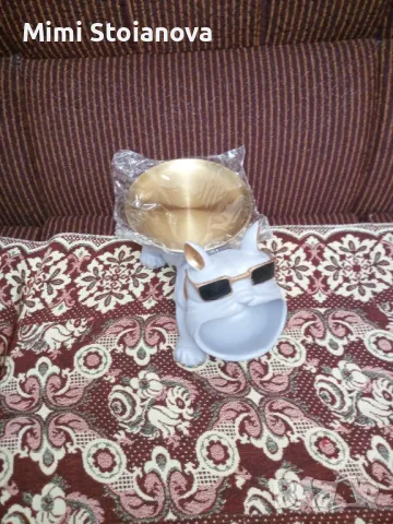 Куче-булдог сиво , снимка 4 - Други стоки за дома - 47916548