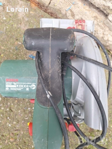 Електрически ръчен циркуляр "Bosch", снимка 3 - Бормашини - 52422992