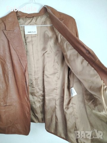 Frank Walder кожено палтa EU 50, снимка 7 - Палта, манта - 44045964