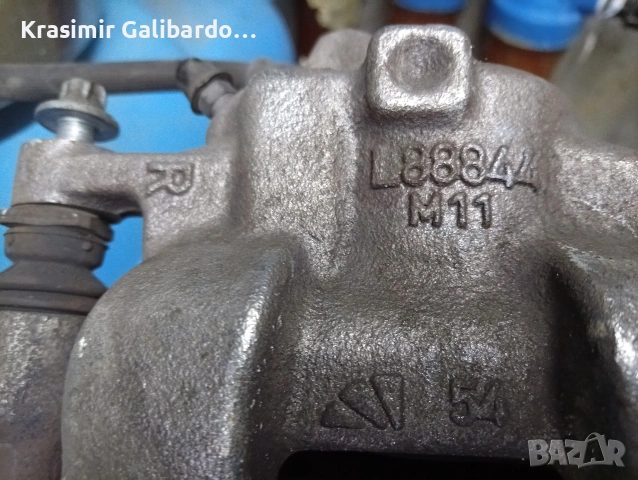 Преден десен спирачен апарат за Дачия Сандеро 3 1.0tce 91к.с Рено клио5, снимка 3 - Части - 53569444